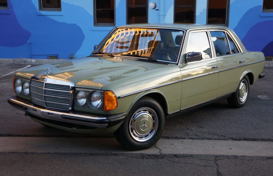 No Reserve: Euro 1982 Mercedes-Benz 240D 4-Speed