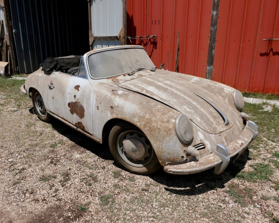 1964 Porsche 356C Cabriolet Project