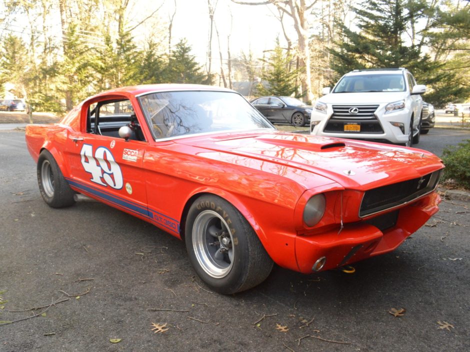 Shelby Tagged 1965 Ford Mustang Race Car