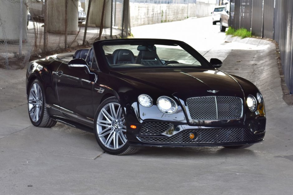 2016 Bentley Continental GT Speed Convertible