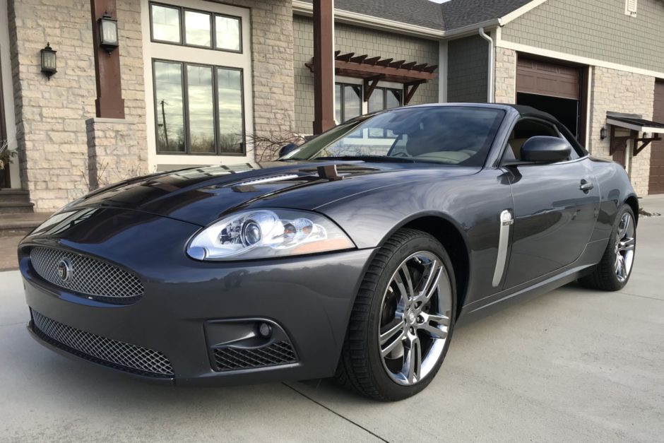 36k-Mile 2007 Jaguar XKR Convertible