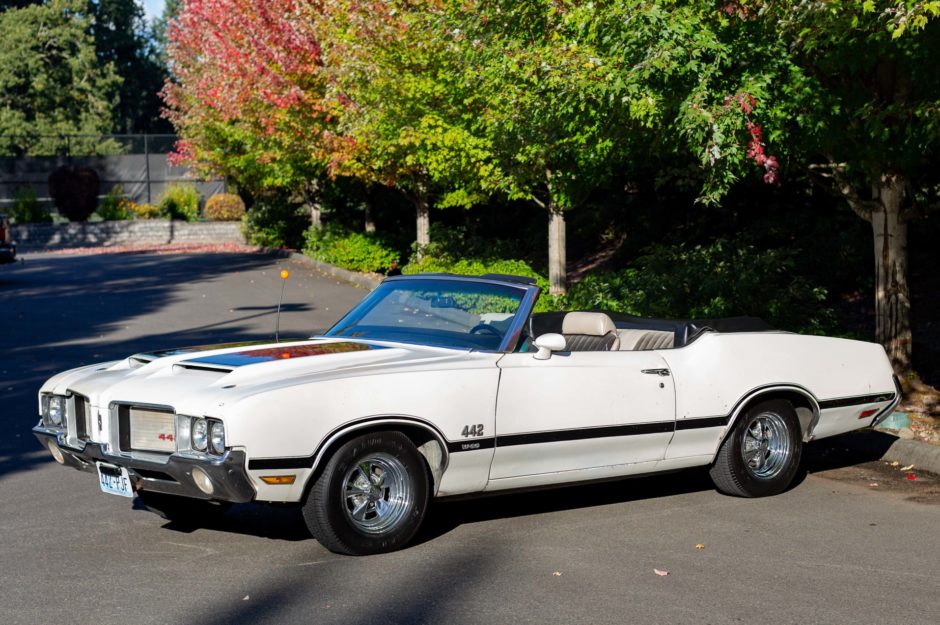 41-Years-Owned 1972 Oldsmobile Cutlass Supreme 442 W-30 Convertible