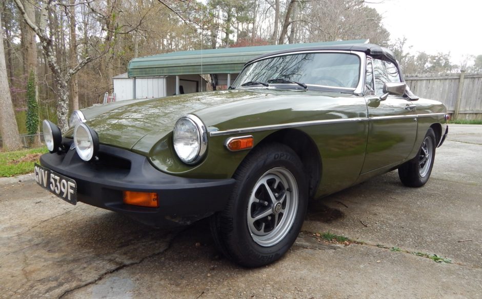 No Reserve: 1974 MG MGB Roadster 4-Speed w/Overdrive