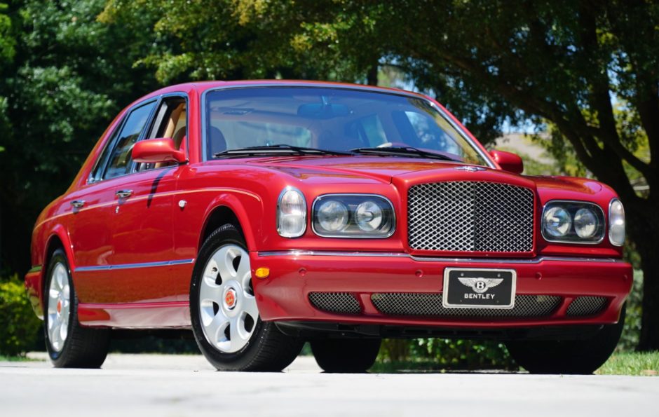 7,700-Mile 2001 Bentley Arnage Red Label