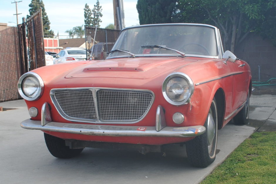 1962 Fiat 1200 Cabriolet Project